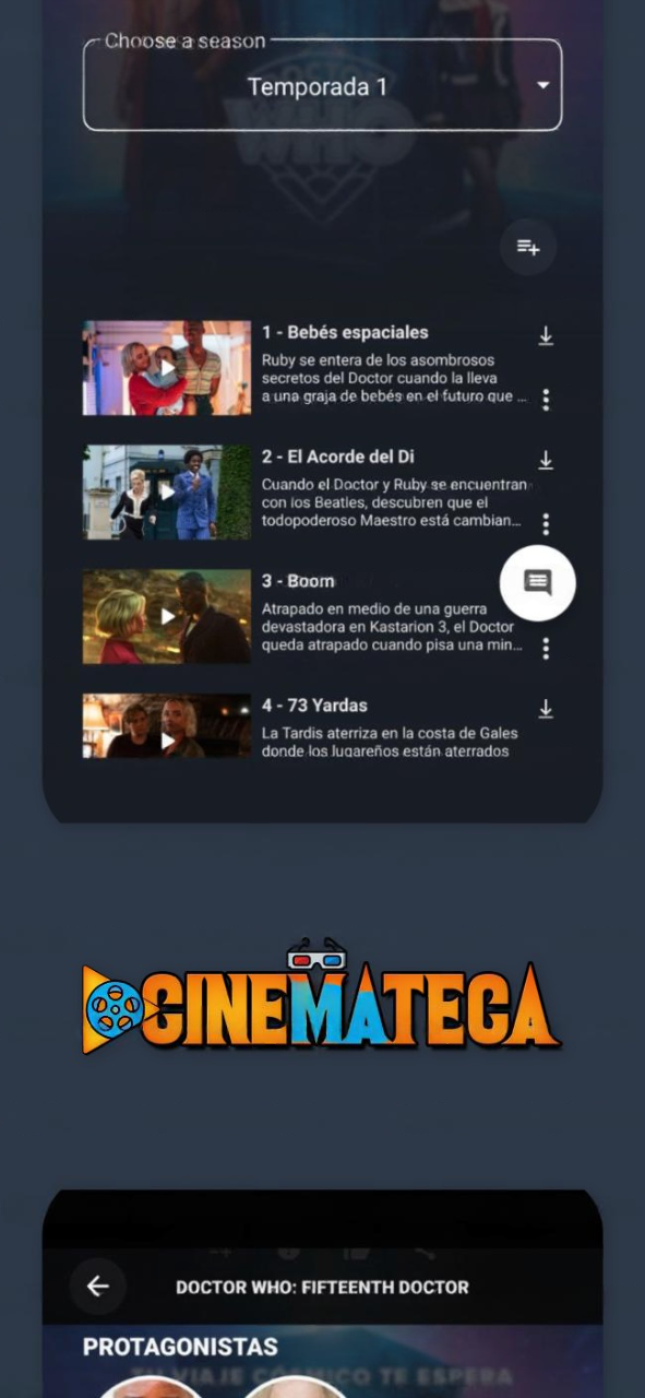 Captura de CineMateca